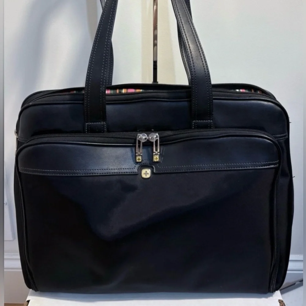 Wagner Swiss Army Women's Laptop Stylish Bag with Matching Cash/Change Purse